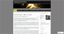 Desktop Screenshot of definingthenarrative.com